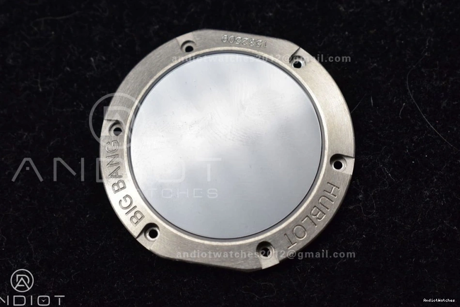 Edition Skeleton Dial ZF 1:1 424 A Rubber Titanium Hublot on Blue Best FlexibleFit Big Unico Blue Strap Bang 0330